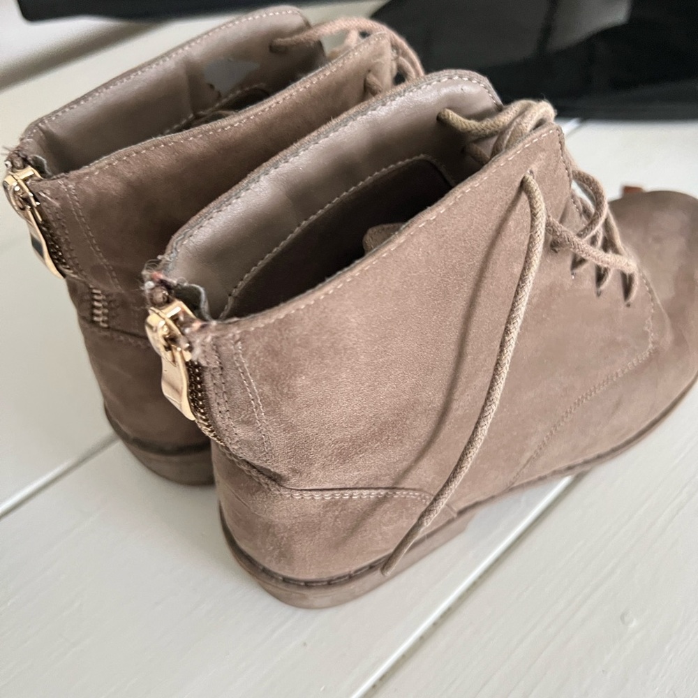 Primark Brown Lace Up Boots